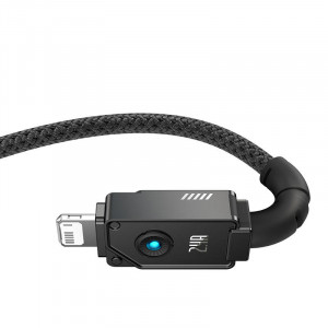 Cablu Incarcare Rapid USB la Lightning Baseus Explorer 2.4A 1m
