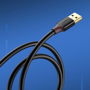 Cablu USB Prelungitor 3.0 UGREEN 10368B, Tata, 1m (negru)