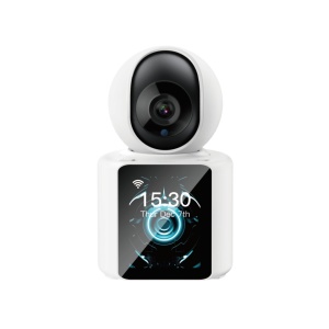 Camera Supraveghere Interior XO CR03 340° WiFi, Pentru Apeluri Video 1920x1080 (Alb)