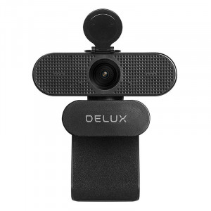Camera web cu micro Delux DC03, 1080P HD 25FPS (negru) - Img 2