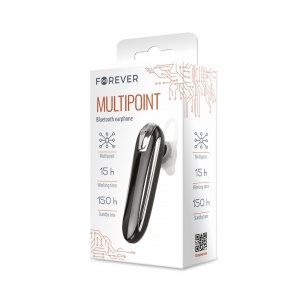 Casti Bluetooth Wireless In Ear Forever FBE-01 (Negru)