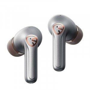 Casti Wireless Bluetooth Soundpeats H2 CVC Noise Cancelling (Gri)