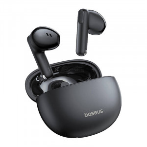 Casti Wireless Bluetooth TWS Baseus Bowie E12 (negru)