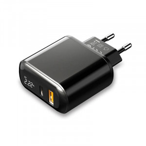 Incarcator Rapid de Retea Mcdodo CH-7170 PD 20W 2xUSB + USB-C (Negru)