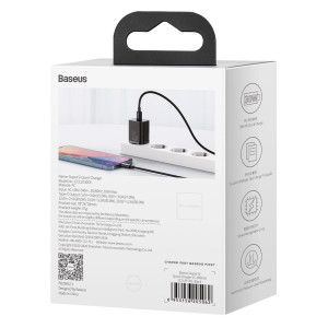 Incarcator Telefon Rapid de Retea Baseus Super Si 1C 30W (Negru) CCSUP-J01