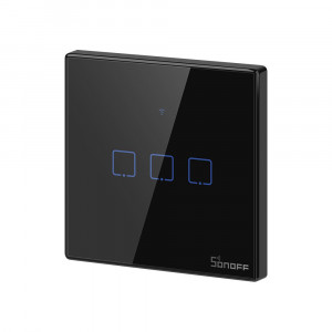 Intrerupator smart triplu WiFi + RF 433 Sonoff T3 EU TX (3 canale) IM190314020 - Img 2