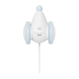 Jucarie Pisici Interactiva Cheerble Wicked Mouse PLUS (Albastru/Alb)