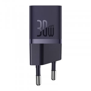 Mini incarcator de perete Baseus GaN5 30W USB-C (violet) CCGN070705 - Img 2
