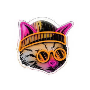 Neon LED ART CAT DREAMER Forever Light FLA04 (Multicolor)