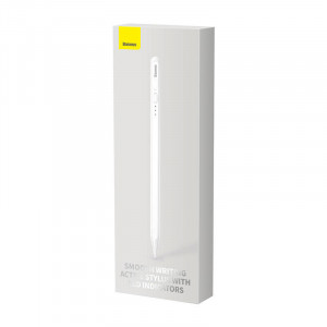 Pix Stylus LED capacitiv pentru telefon/tableta Baseus Smooth Writing (alb) SXBC000202 - Img 7