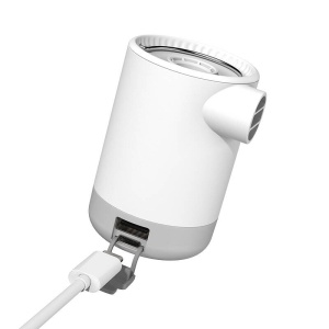 Pompa Aer Portabila Wireless 4-In-1 Flextail Max Pump2 PRO Functie Powerbank, Lanterna Incorporata 500lm (Alba)