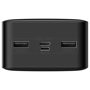 Powerbank Baseus Bipow 30000mAh, 2xUSB, USB-C, 15W (negru) PPDML-K01 - Img 2
