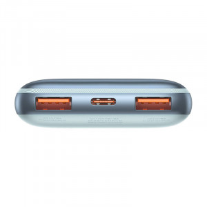 Powerbank Baseus Bipow Pro 10000mAh, 2xUSB, USB-C, 20W (albastru) PPBD040103 - Img 5