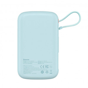 Powerbank Baseus Qpow Pro cu cablu USB-C, 10000 mAh, 22.5 W (albastru) PPQD020103 - Img 2