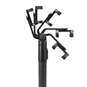 SelfieStick Trepied Telescopic + Telecomanda Bluetooth Spigen S560W negru