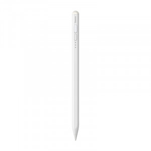 Stilou Baseus Smooth Writing 2 cu indicatori LED (alb) SXBC060202 - Img 1