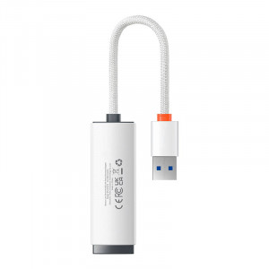 Adaptor de retea Baseus Lite Series USB la RJ45 (alb) WKQX000102 - Img 8