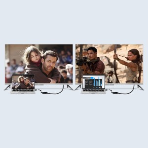 Adaptor Convertor Video HDMI la VGA Cu Audio UGREEN MM102 (negru)