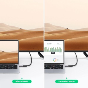 Adaptor Video HDMI UGREEN US320 USB-C la HDMI (gri) 70450