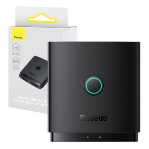 Adaptor Video Switch Bidirectional HDMI Baseus AirJoy 2in1 4K 60Hz (Negru) B01331105111-01