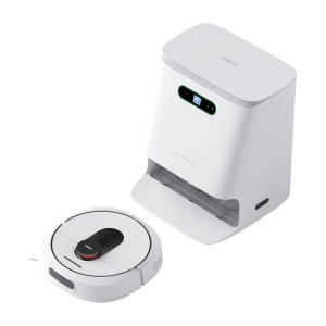 Aspirator Robot Inteligent cu Statie Roidmi EVA 48W 3200Pa, Functie MOP (Alb) 