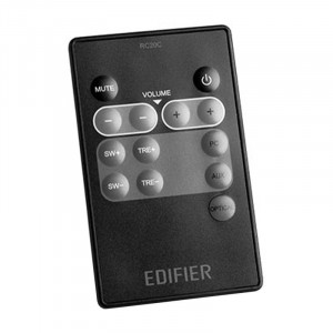Boxe calculator 2.1 Edifier C2XD 2 x 9W + sub 35W, telecomanda (negru) - Img 7