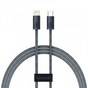 Cablu de date Baseus Dynamic Series USB-C la Lightning, 20W, 1m (gri) CALD000016 - Img 1