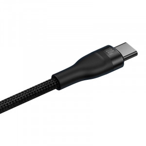 Cablu de date rapid USB 2 in 1 Seria Flash Baseus USB-C la USB-C 100W