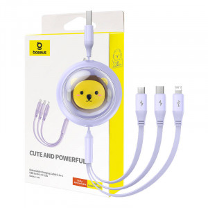 Cablu de incarcare 3in1 Baseus