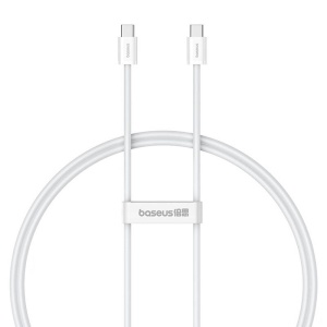 Cablu Incarcare Rapid Baseus Superior 2 100W USB-C la USB-C (Alb)
