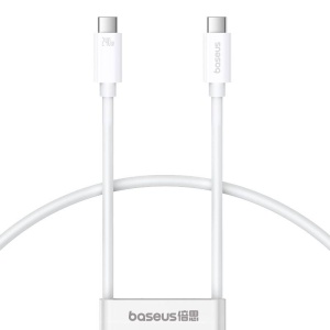 Cablu Incarcare Rapid Baseus Superior 2 USB-C la USB-C 240W, 1.8m (Alb)