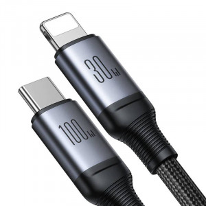 Cablu Telefon Incarcare Rapida Speedy USB-C la USB-C + Lightning Joyroom 100W