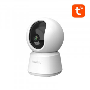 Camera IP smart Laxihub P2-TY WiFi 1080p 360° Tuya 2MP - Img 1