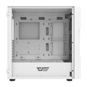 Carcasa computer Darkflash DK431 + 4 ventilatoare (alb) - Img 5