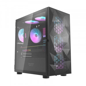 Carcasa computer Darkflash DLM21 Mesh neagra - Img 7