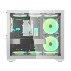 Carcasa pentru computer Darkflash C305 ATX (alba) - Img 2