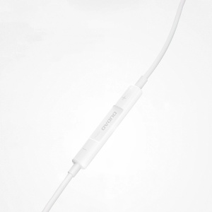 Casti Iphone cu Fir In Ear Dudao X14PROL-W1 Conector Lightning 1.2m (Alb)