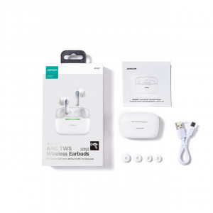 Casti Wireless Bluetooth In Ear Joyroom JR-BC1 ANC (alb)