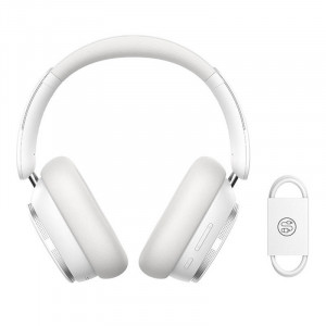 Casti Wireless Baseus Bowie H1 Bluetooth 5.2 ANC Noice Cancelling (alb) 