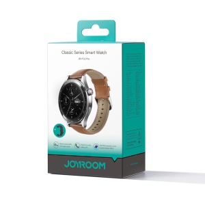 Ceas Inteligent Smartwatch Bluetooth Joyroom JR-FC2 Pro Classic Series ATM 10M Display 1.46 Inch, Functie Raspuns Apel (Argintiu)