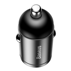 Incarcator Auto Baseus Tiny Star Mini Incarcare Rapida Port USB 30W Gri VCHX-A0G