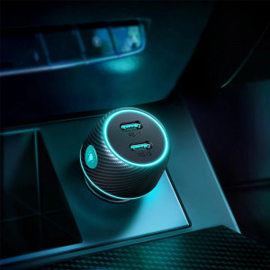Incarcator Auto Rapid Joyroom CCN02, 2x USB-C PD 70W