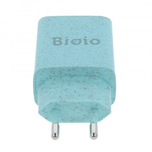 Incarcator USB Bioio 2.4A albastru