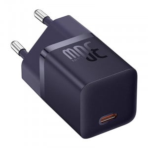 Mini incarcator de perete Baseus GaN5 30W USB-C (violet) CCGN070705 - Img 3