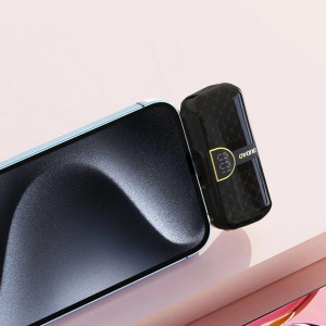 Mini Powerbank Dudao K20SL In Forma De Geanta Lightning 5000mAh - negru