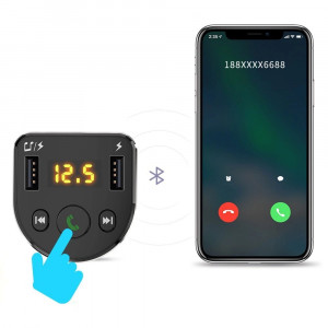 Modulator FM Bluetooth Auto Dudao R2Pro 3in1