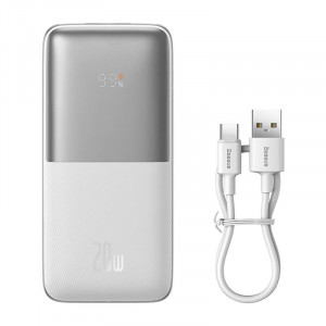 Powerbank Baseus Bipow Pro 10000mAh, 2xUSB, USB-C, 20W (alb) PPBD040102 - Img 3