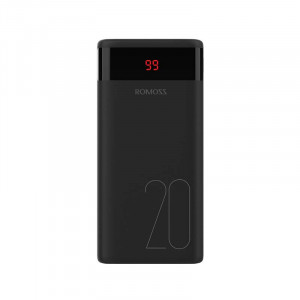 Powerbank Romoss Ares 20, 20000mAh intrari micro USB, USB-C, Lightning, iesire 2X USB (negru) - Img 7