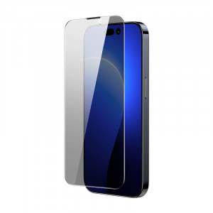 Sticla securizata Baseus Crystal rezistenta la praf cu filtru de confidentialitate 0.3 mm pentru iPhone 14 Pro Max (1buc) SGBL180302 - Img 5