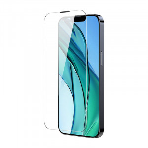 Sticla securizata Baseus Crystal rezistenta la spargere si la praf 0.3 mm pentru iPhone 14 Plus/13 Pro Max (2buc) SGJC040202 - Img 5